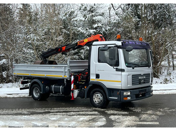 MAN MAN TGL 12-240 Kiper Wywrotka 4x2 Kran PALFINGER PK 12500 BARDZO DOBRY STAN – Leasing MAN MAN TGL 12-240 Kiper Wywrotka 4x2 Kran PALFINGER PK 12500 BARDZO DOBRY STAN: das Bild 2