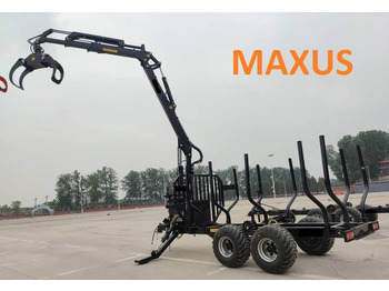 Rückewagen neu kaufen Maxus MAXUS 1400 Forstanhänger + Kran 780: das Bild 4