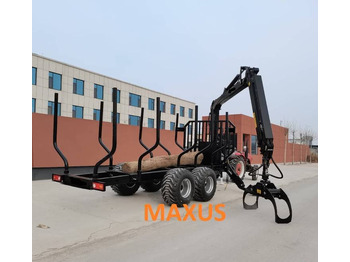 Rückewagen neu kaufen NEW 10 TON Trailer with 2 TON Crane MAXUS Warranty up to 10 YEARS    НОВИЙ причіп 10 ТОН Кран 2 ТОНИ MAXUS Гарантія до 10 РОКІВ   NOWA przyczepa 10 TON Żuraw 2 TONY MAXUS Gwarancja do 10 LAT: das Bild 2
