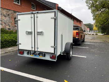 Koffer Anhänger neu kaufen PRZYCZEPA KONTENER CARGO BOX 2,6 x 1,5 ZABUDOWANA / CARGO CONTAINER TRAILER BOX 2.6 x 1.5 ENCLOSED: das Bild 4