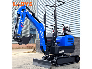 Minibagger neu kaufen LADYS LA16Pro Mini Excavator Digger Miniexcavadora EPA Kubota Engine Mini Excavator For Sale With Mini Excavator Attachment Set: das Bild 5