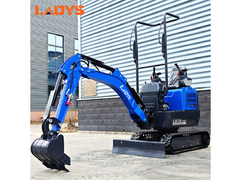 Minibagger neu kaufen LADYS LA16Pro Mini Excavator Digger Miniexcavadora EPA Kubota Engine Mini Excavator For Sale With Mini Excavator Attachment Set: das Bild 4