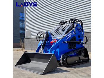 Kompaktlader neu kaufen LADYS Free Shipping LA380 Mini Skid Steer Loader Compact Track Diesel Cheap Mini Skid Steer Loader For Sale With Mini Skid Steer Attachments 4 In 1 Bucket: das Bild 3