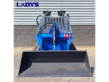 Kompaktlader neu kaufen LADYS Free Shipping LA380 Mini Skid Steer Loader Compact Track Diesel Cheap Mini Skid Steer Loader For Sale With Mini Skid Steer Attachments 4 In 1 Bucket: das Bild 5