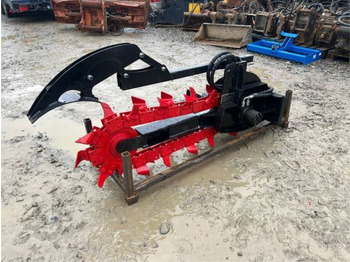 Grabenbagger/ Grabenfräse Trancheuse hydraulique pour engins: das Bild 5 Grabenbagger/ Grabenfräse Trancheuse hydraulique pour engins: das Bild 5