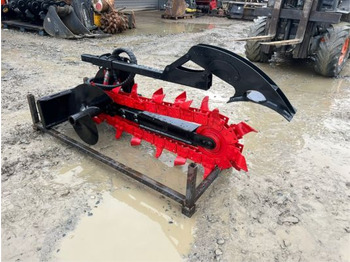 Grabenbagger/ Grabenfräse Trancheuse hydraulique pour engins: das Bild 3 Grabenbagger/ Grabenfräse Trancheuse hydraulique pour engins: das Bild 3