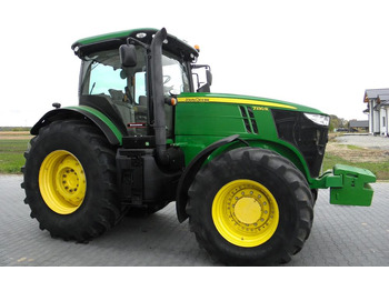 Traktor John Deere 7230 R 2012 Rok Nie Malowany, Skrzynia POWERQUAD, Stan Bardzo Dobry: das Bild 5