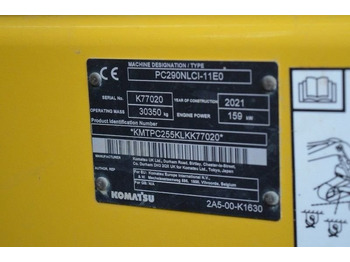 Kettenbagger Komatsu PC 290 NLCi: das Bild 5
