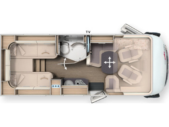 Integriertes Wohnmobil Carthago C1-tourer I 143 KB LE comfort 2025  MB*TV 32/24: das Bild 2