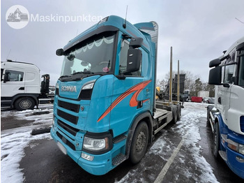 SCANIA R 580 Holztransporter