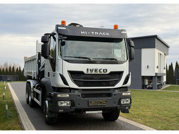 Kipper Iveco TRAKKER 450 6X4 PODWÓJNA HYDRO-BURTA HIAB 104: das Bild 2