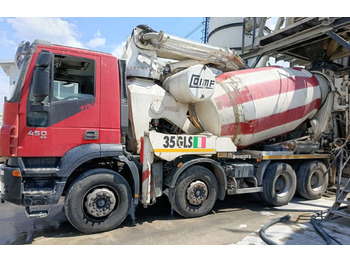 Fahrmischerbetonpumpe IVECO TRAKKER 450 COIME 35: das Bild 3