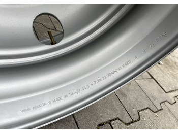 Felge für LKW Felgi stalowe 22.5” x 7.5 jak NOWE maxion alive: das Bild 4