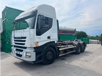 Abrollkipper IVECO STRALIS AS260S 50Y SCARRABILE: das Bild 2