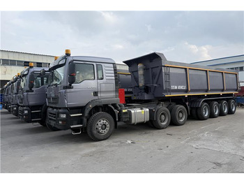 Kipper Auflieger Für die Beförderung von Silo neu kaufen TITAN 4 Axle 80 Ton Dump Trailer for Sale In Cameroon: das Bild 4 Kipper Auflieger Für die Beförderung von Silo neu kaufen TITAN 4 Axle 80 Ton Dump Trailer for Sale In Cameroon: das Bild 4