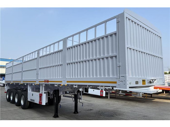 Tiertransporter Auflieger Für die Beförderung von Tiere neu kaufen TITAN 4 Axle 80 Ton Fence Cargo Truck Trailer for Sale in Nigeria: das Bild 2