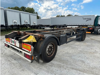 Container/ Wechselfahrgestell Anhänger Schmitz Cargobull AWF 18/20  mit TÜV 10x vorhanden: das Bild 3