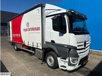 Plane LKW Mercedes-Benz Antos 1833 EURO 6, Dhollandia: das Bild 3