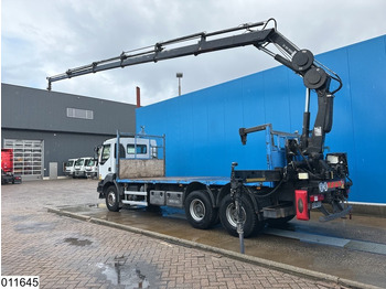 Pritsche LKW, Autokran Renault Kerax 380 Dxi 6x4, EURO 5, Hiab, Remote, Steel Suspension: das Bild 2