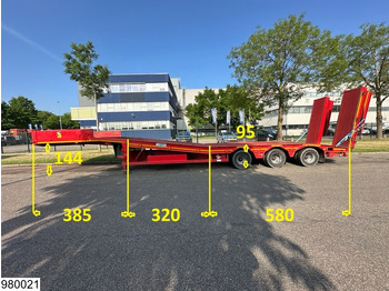 Tieflader Auflieger Verem Lowbed 45,000KG, Steering axle, Hydraulic, Winch: das Bild 2