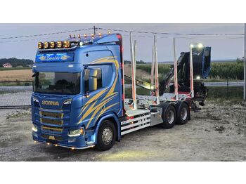 SCANIA R 650 Holztransporter