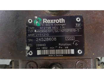 Hydraulik Rexroth A4VG90HD3DT1/32L-NZF02F001D-S - Drive pump/Fahrpum: das Bild 4