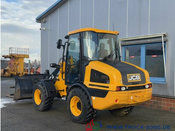 Radlader JCB 407 T4 4x4 Radlader Schutzkabine Schaufel +Gabel: das Bild 4