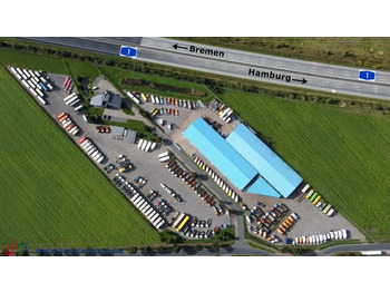Container/ Wechselfahrgestell Anhänger Krone AZ18 Box Carrier - Luft - BPW Achsen: das Bild 5