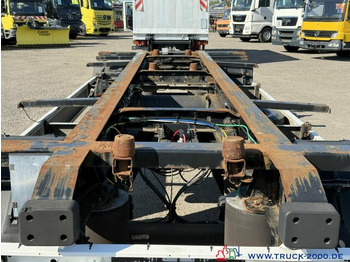 Container/ Wechselfahrgestell Anhänger Krone AZ18 Box Carrier - Luft - BPW Achsen: das Bild 3
