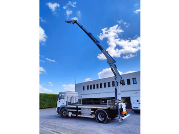 Pritsche LKW, Autokran MAN 18.410 F2000 Cormach 22000 E4F + jib: das Bild 3