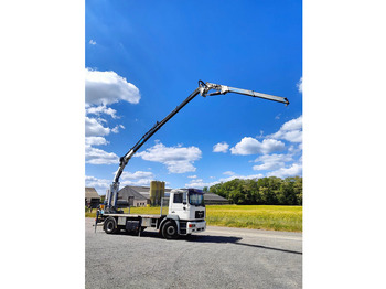 Pritsche LKW, Autokran MAN 18.410 F2000 Cormach 22000 E4F + jib: das Bild 4