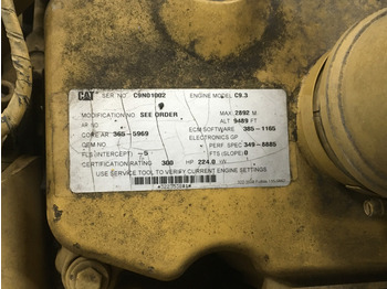 Baumaschine Caterpillar C9.3 C9N-3655969 USED: das Bild 5