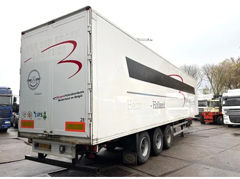 Koffer Auflieger Pacton / JUMBO 3-AXLE CLOSED BOX WITH FULL STEEL CHASSIS (BPW-AXLES / DRUM BRAKES / ABS BRAKE SYSTEM / 13.60 METER): das Bild 3