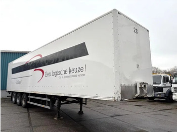 Koffer Auflieger Pacton / JUMBO 3-AXLE CLOSED BOX WITH FULL STEEL CHASSIS (BPW-AXLES / DRUM BRAKES / ABS BRAKE SYSTEM / 13.60 METER): das Bild 2