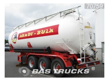 Tankauflieger Für die Beförderung von Silo Fromberger 38.000 Ltr / 1 Liftachse Kippanlage: das Bild 1