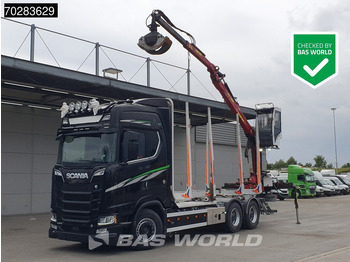 SCANIA S 650 Holztransporter