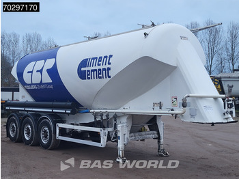 Tankauflieger Turbos-Hoet SVM/6.7/39 39000L Liftachse Cement: das Bild 3