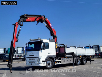 Pritsche LKW, Autokran Volvo FM 450 6X2 HMF 3220 Crane Kran Lift-Lenkachse VEB+ Euro 6: das Bild 2