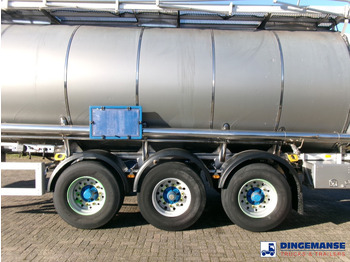 Tankauflieger Feldbinder Chemical tank inox 37.5 m3 / 1 comp: das Bild 5