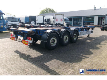 Container/ Wechselfahrgestell Auflieger Krone 3-axle container trailer 20-30-40-45 ft SDC27: das Bild 4 Container/ Wechselfahrgestell Auflieger Krone 3-axle container trailer 20-30-40-45 ft SDC27: das Bild 4