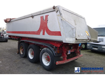 Kipper Auflieger Meierling Tipper trailer alu 21 m3 + tarpaulin: das Bild 4