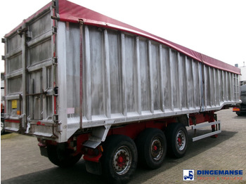 Kipper Transporter Montracon Tipper trailer alu 55 m3 + tarpaulin: das Bild 3