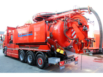 Saug-/ Spülfahrzeug Scania R560 V8 8x4 Kroll 20m³ WRG 2x HD-Pumpe 620 Liter: das Bild 5