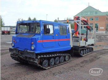 LKW Hägglunds BV206 Bandvagn med Palfinger PK5001 EH Kran: das Bild 1