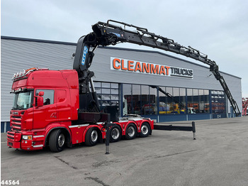 Autokran Scania R 620 10x4 V8 Retarder Effer 175 Tonmeter laadkraan + Fly-Jib Just 170.527 km!: das Bild 5