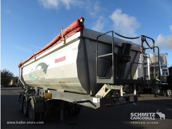 Kipper Auflieger Reisch Tipper Steel half pipe body 26m³: das Bild 1