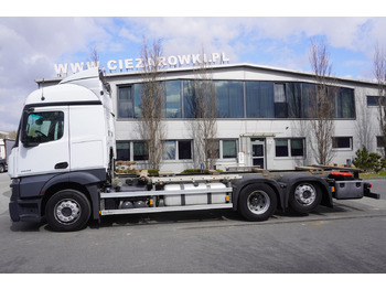 Containerwagen/ Wechselfahrgestell LKW MERCEDES-BENZ Actros 2545 6×2 MP5 / ADR / several units: das Bild 2