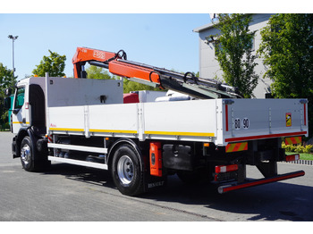 Pritsche LKW, Autokran RENAULT C280 DTI 8 / FASSI crane 5.6 T / range 8 m / Flatbed 15 EPAL: das Bild 3
