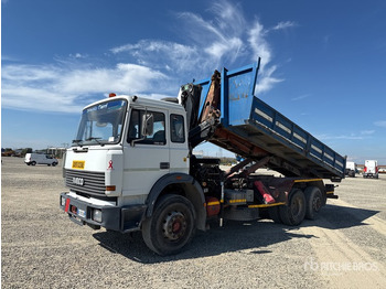 Abrollkipper 1990 Iveco 190-36 6x2 Roll-Off Truck: das Bild 2