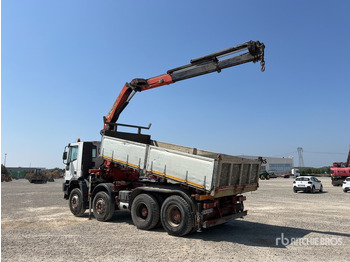 Kipper, Autokran 2000 Iveco Eurotrakker 1999 Palfinger PK16000 5550 kg ... Dump Truck with Crane: das Bild 3